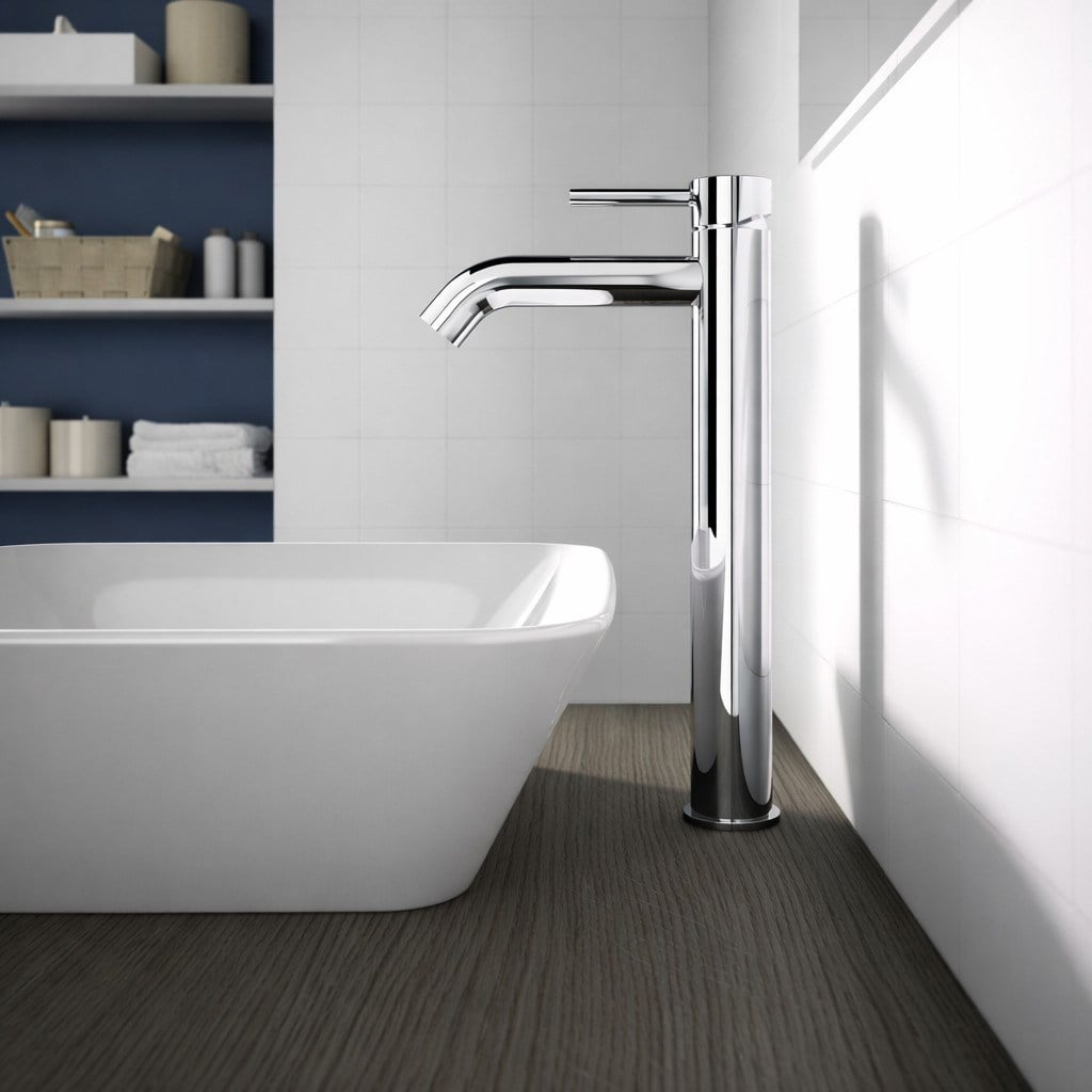 BC269AA Ceraline Yüksek Lavabo Bataryası-Chrome-Sifon Kumandasız