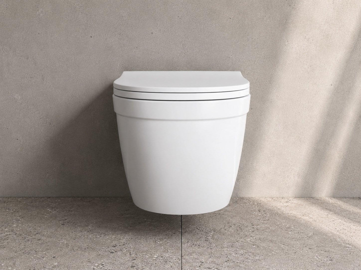 Dura Bagno Sirius Asma Klozet Rimless 54 cm, Duroplast Kapak, Beyaz, Set 2 Parça | DBO.36.01.03.05