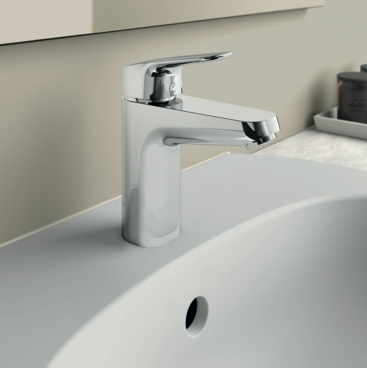 Ideal Standard B1714AA Ceraflex Grande Lavabo Bataryası Krom Sifon Kumandasız