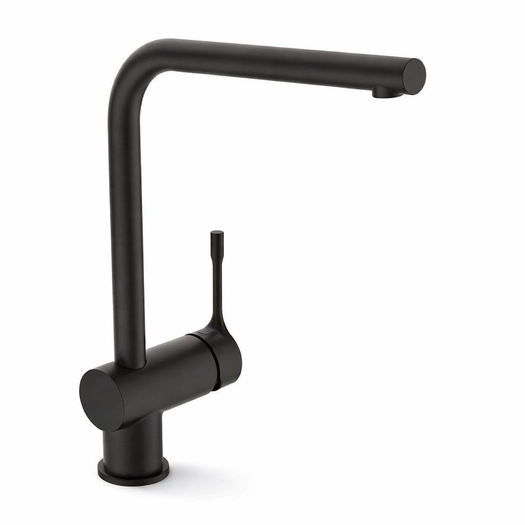 Ideal Standard Ceralook Kuğu Eviye Bataryası-Mat Siyah | BC174XG