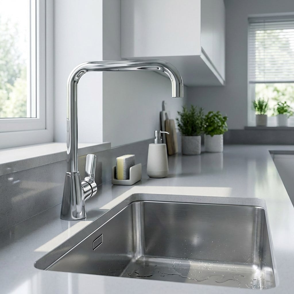 Ideal Standard Idealstream Kuğu Eviye Bataryası-Krom | B1488AA