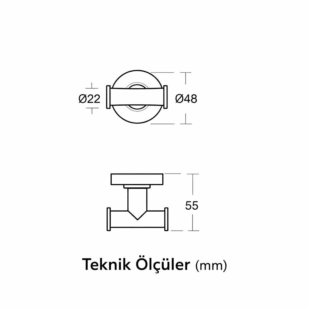 Ideal Standard Iom İkili Askılık-Krom | A9116AA