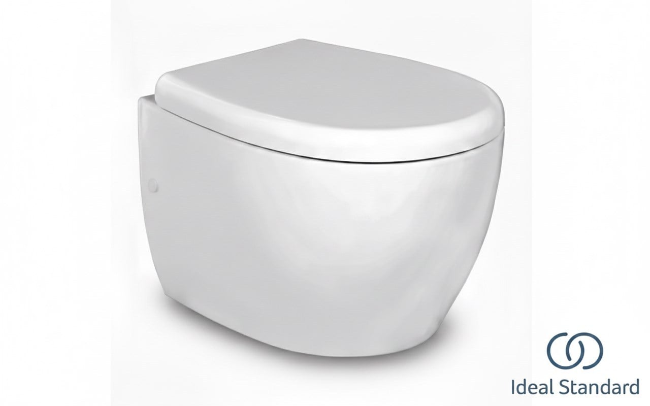 Ideal Standard Strada O – Z299001  Yavaş Kapanan Klozet Kapağı, Beyaz,  Metal Menteşeli
