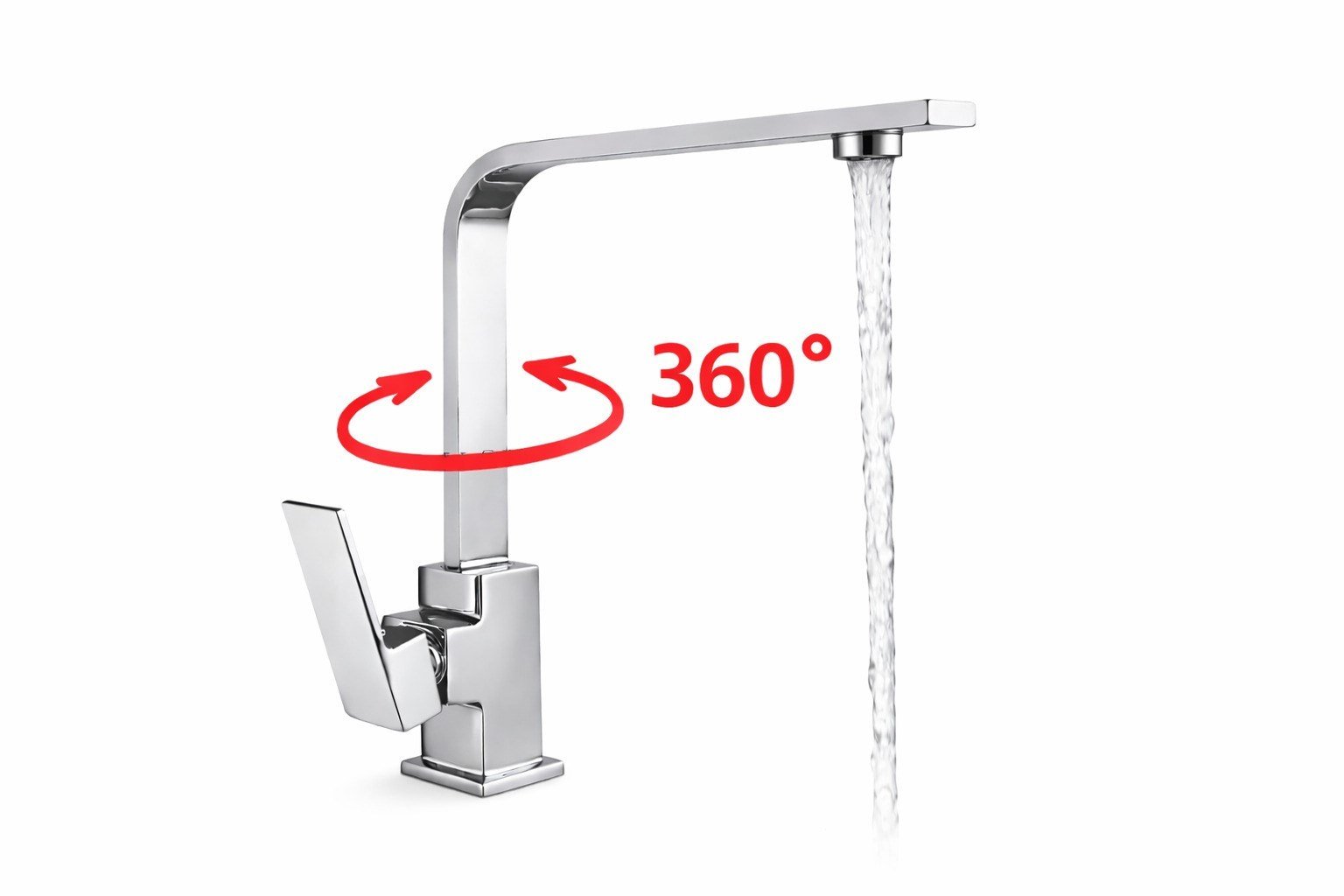 Nuss Kare Kuğu  Eviye  Bataryası-Krom-N-9803