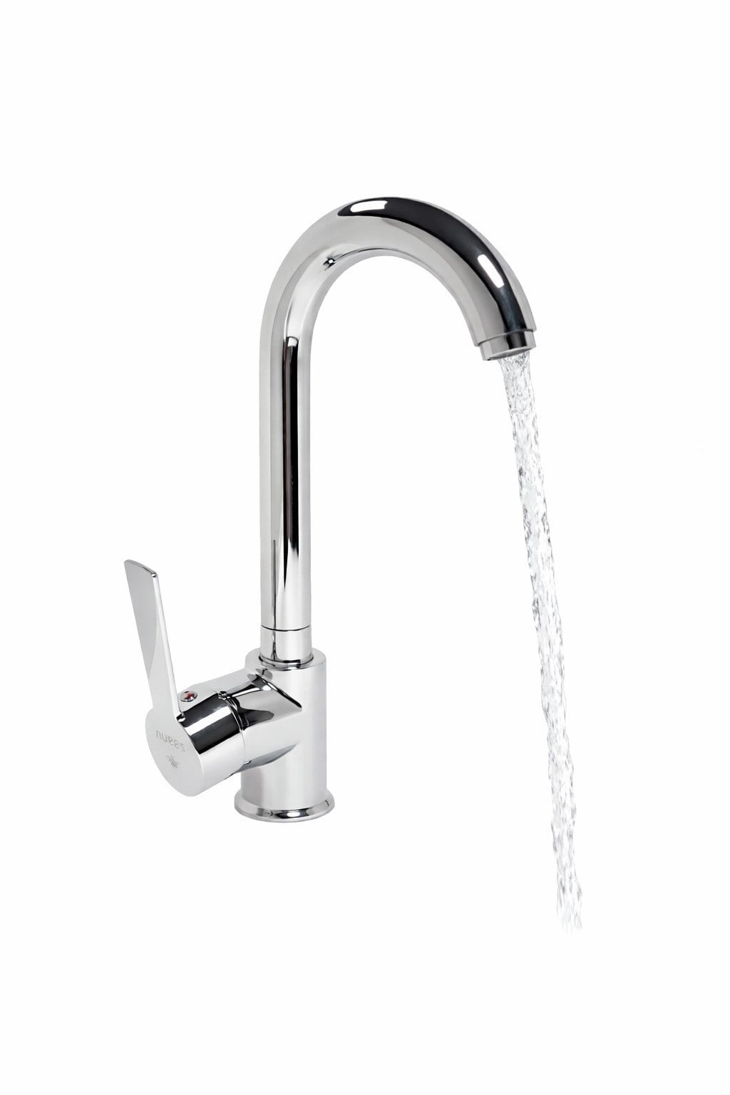 Nuss Safir Kuğu Lavabo  Bataryası-Parlak Krom-N 9602