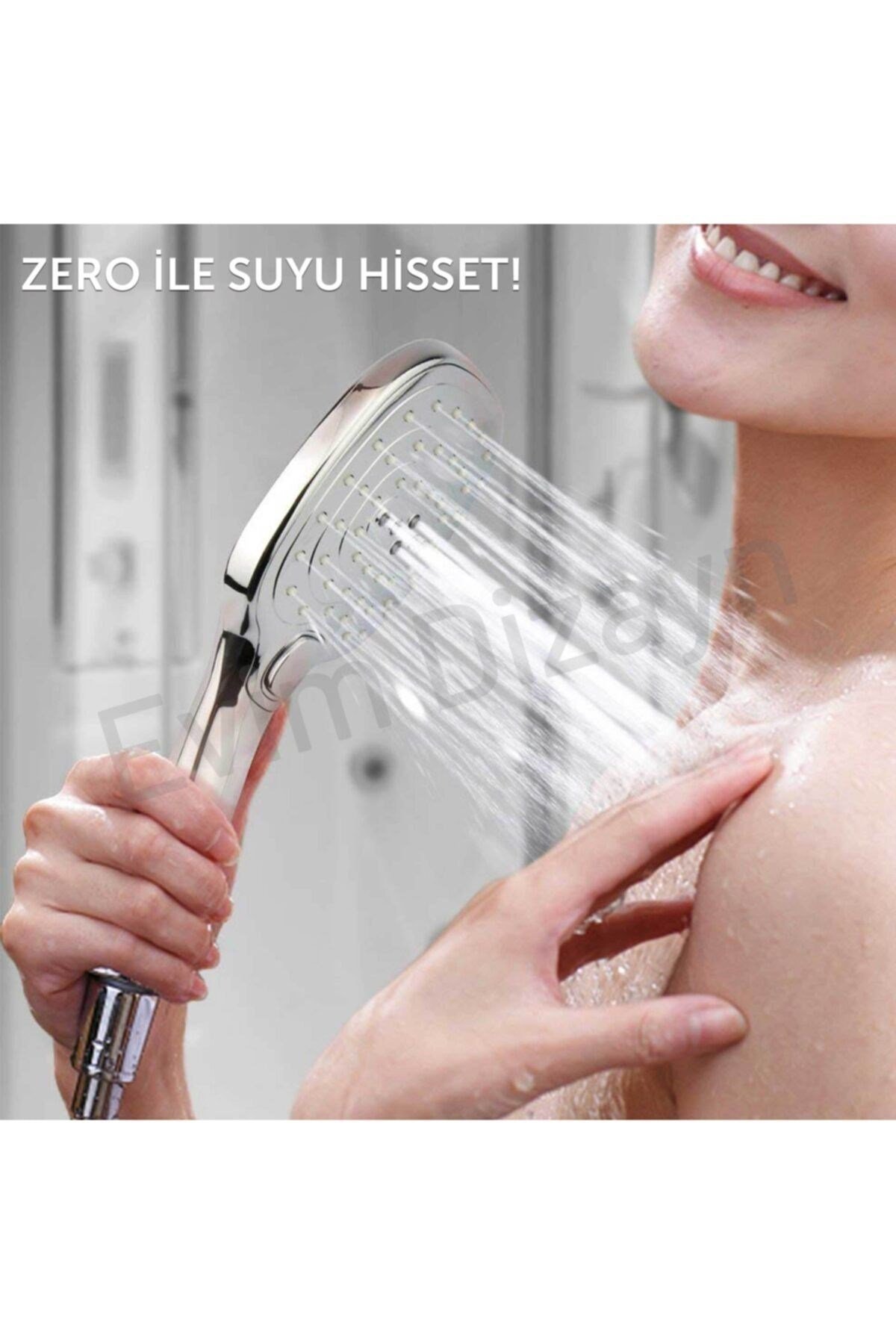 Zero El Duşu - Duş Başlığı - 3 Fonksiyonlu | 90.25.25.03