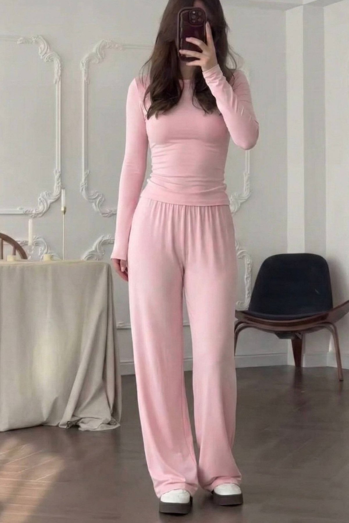 Pink Supra Basic Tracksuit