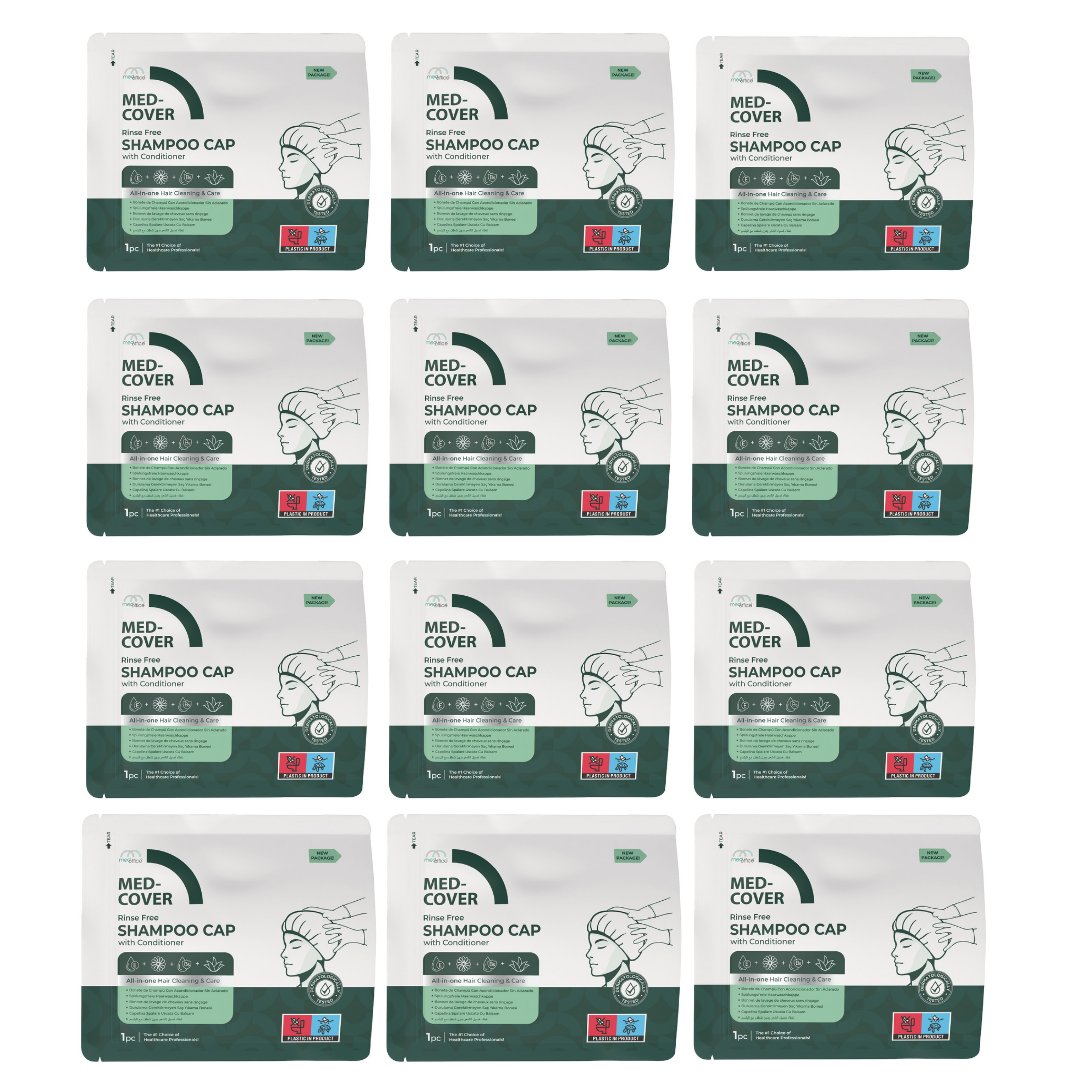 Med-Cover ShampooCap Saç Yıkama Bonesi x 12 adet