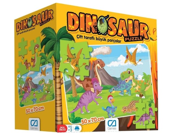Dinazorlar Yer Puzzle