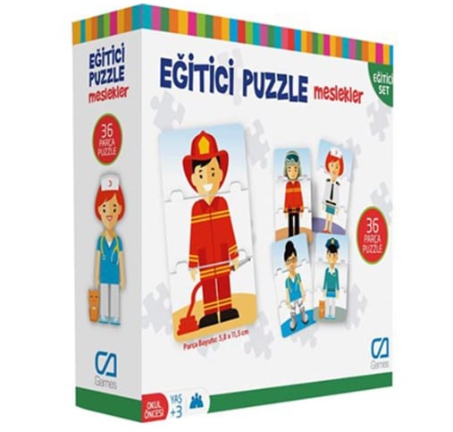 Meslekler Puzzle 36 Parça 
