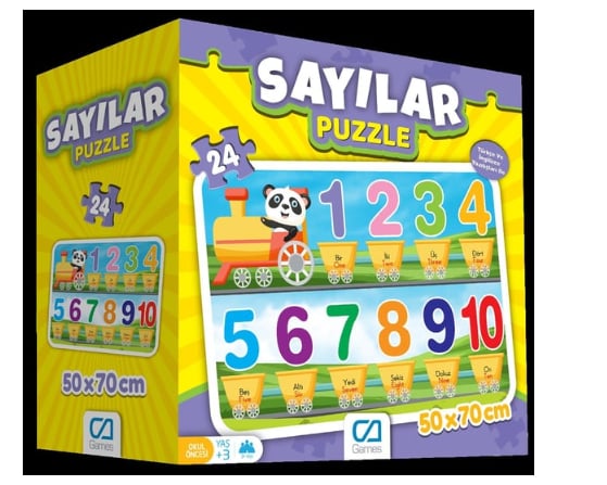 Sayılar Yer Puzzle