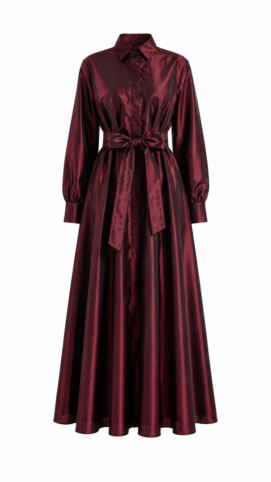Cherry Tafta Elbise | Bordo 🍒 