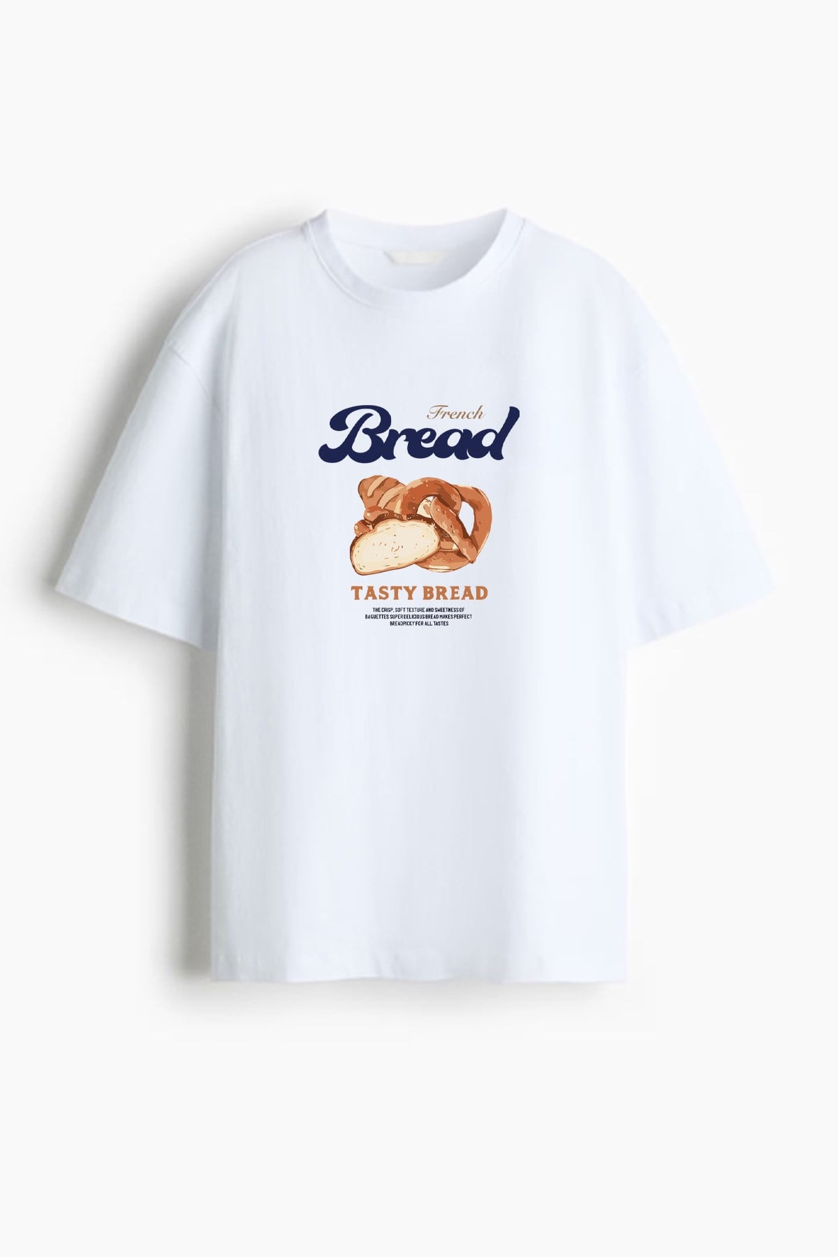 Kadın Premium Kumaş Baskılı Oversize T-shirt