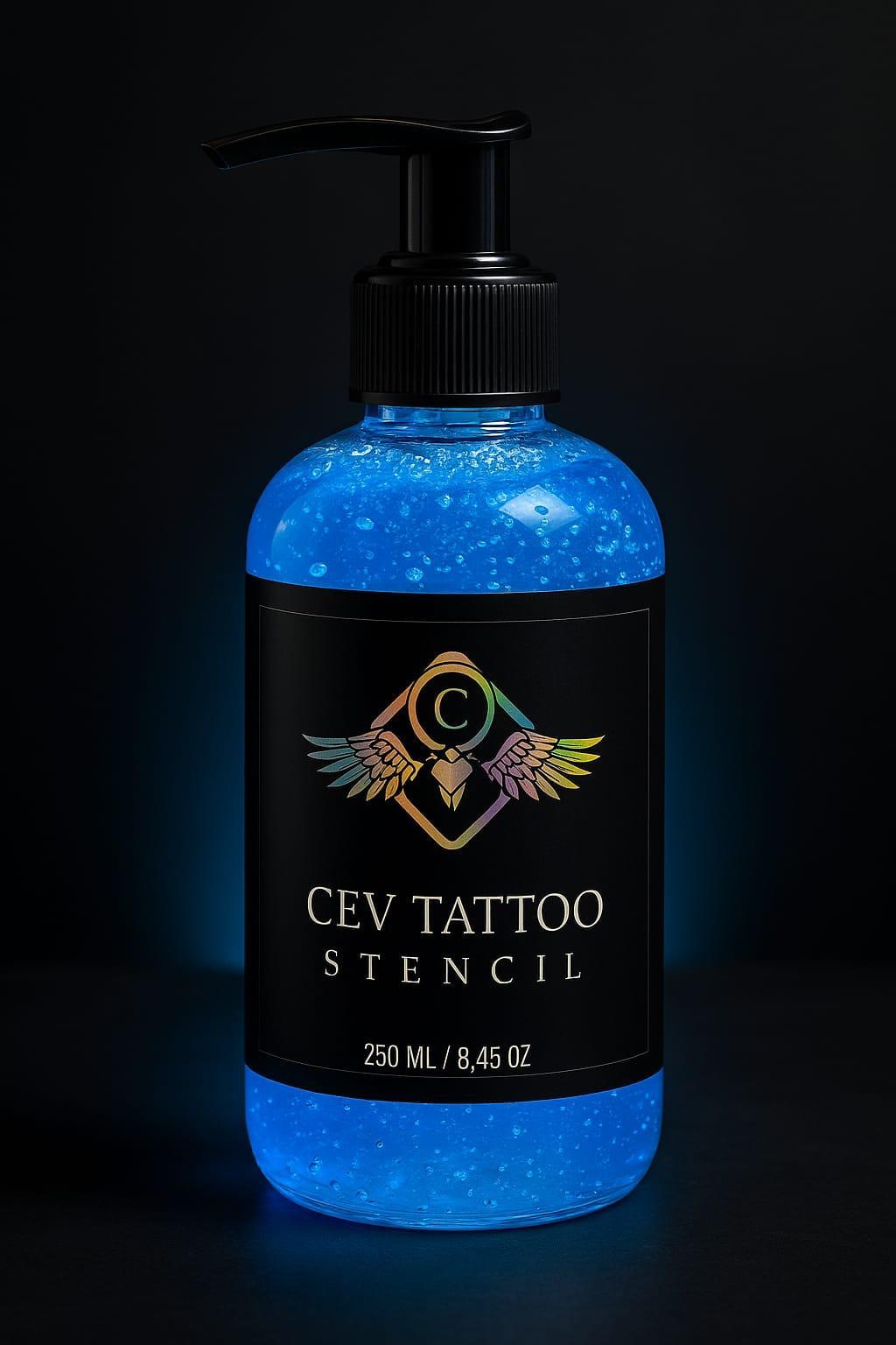 Cev Stencil Primer - Bubblegum 8 Oz Transfer Jeli
