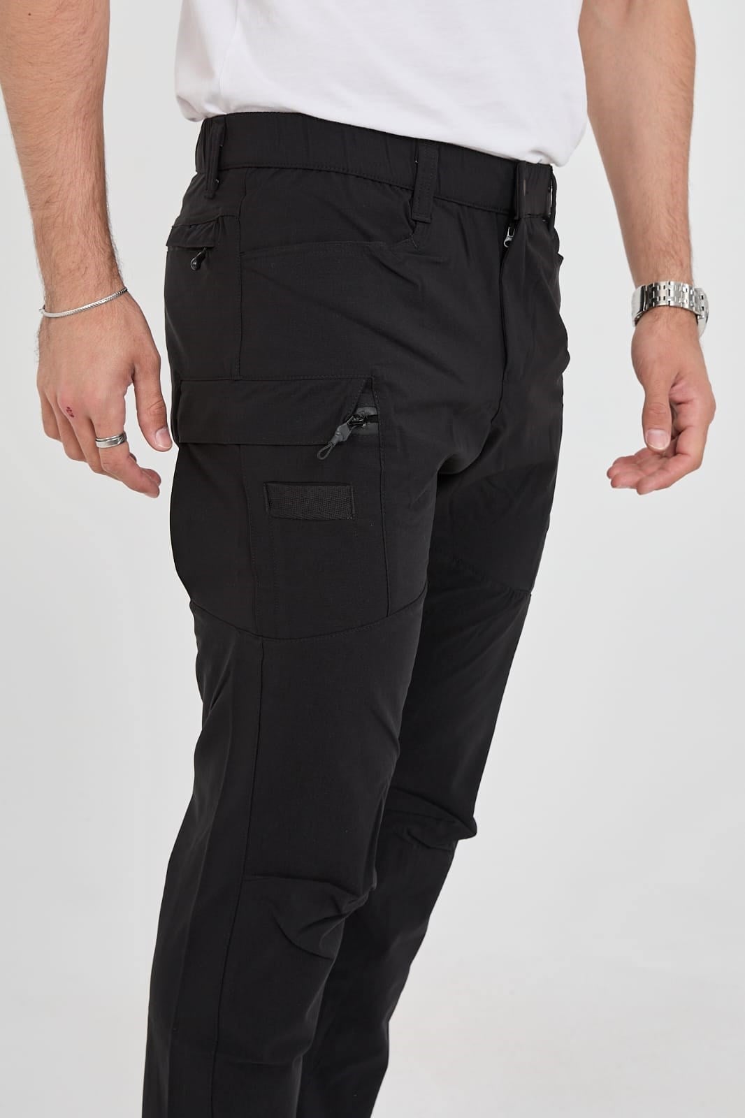 Defense32 Tactical Su İtici Terletmez Likralı Mevsimlik Pantolon - Siyah