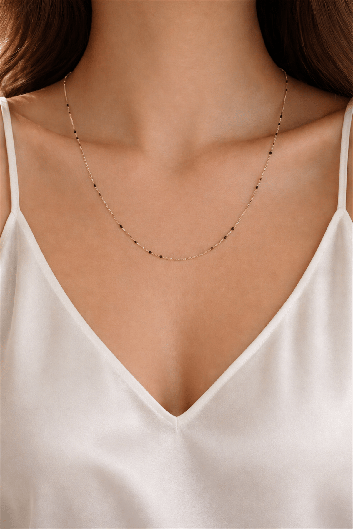 14 Ayar Gold K Hayal Zincir Model Kolye 