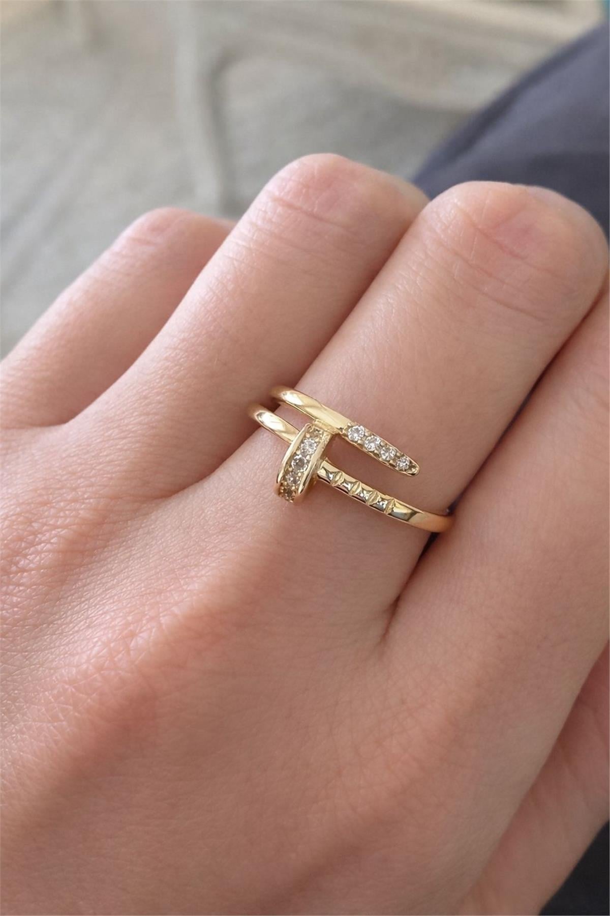 Gold Civili Yüzük 