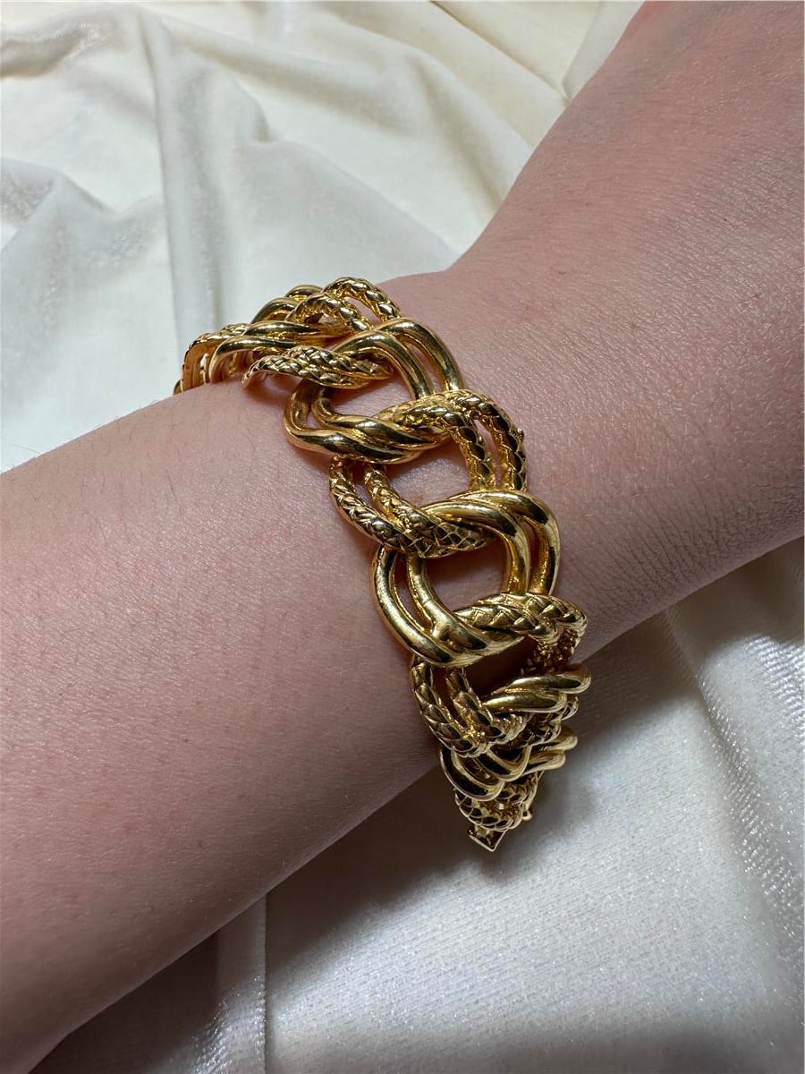 Gold İthal Samanyolu 22 A.  Bileklik 