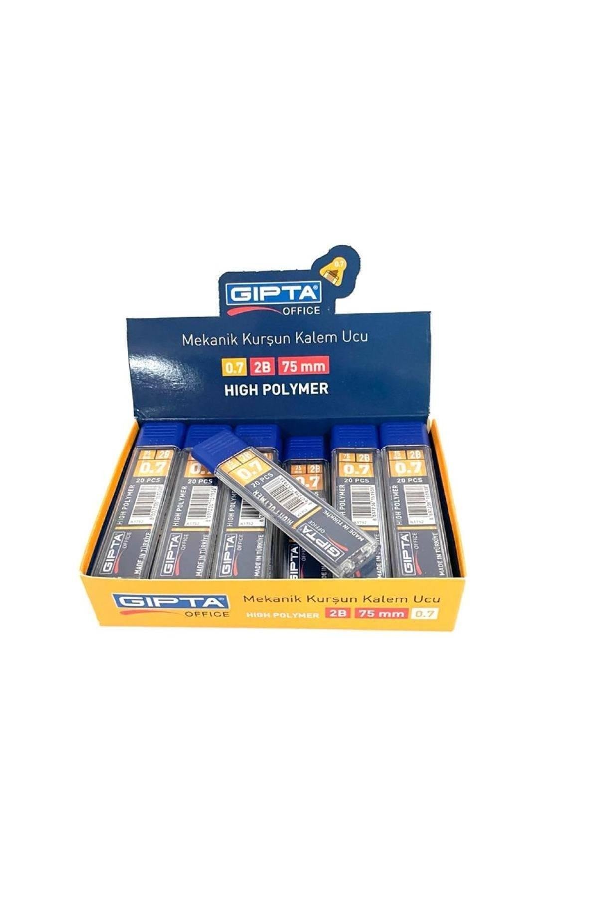 0.7 Mm 2b 75 Mm Uç 20'li Tüpte (24 Tüp-1 Paket)