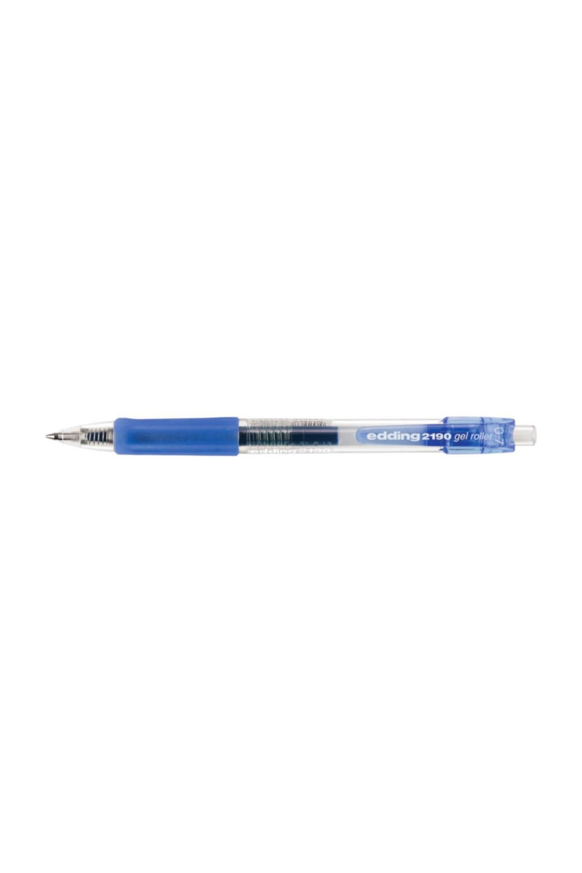 2190 Mavi Basmalı Jel Kalem