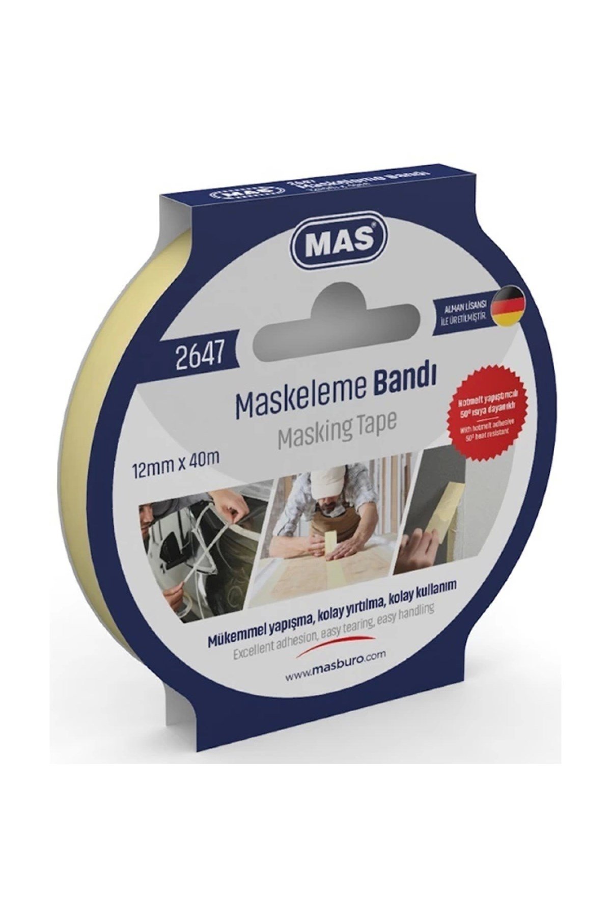 2647 Keleme Bandı 12mmx40m