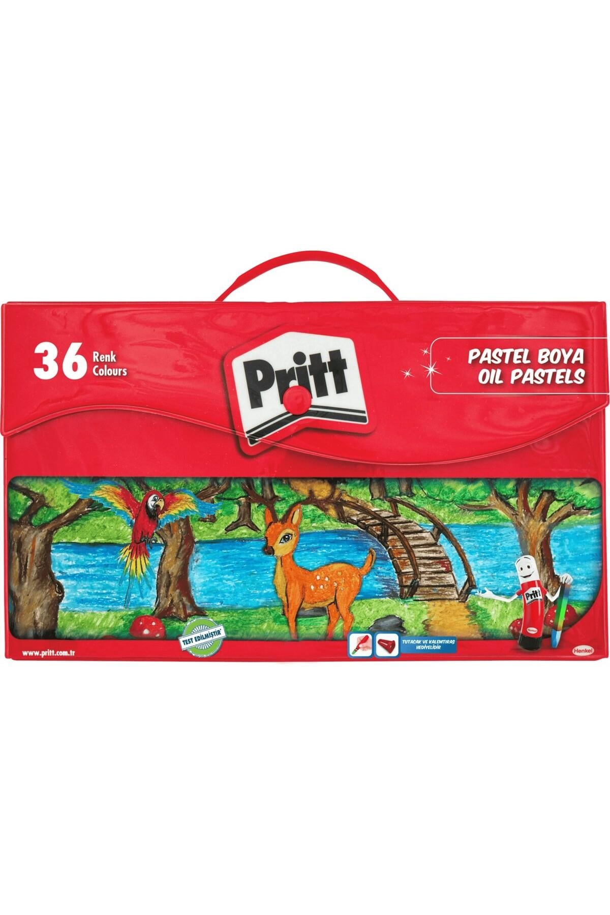 36’lı Pastel Boya - Çantalı Ambalaj