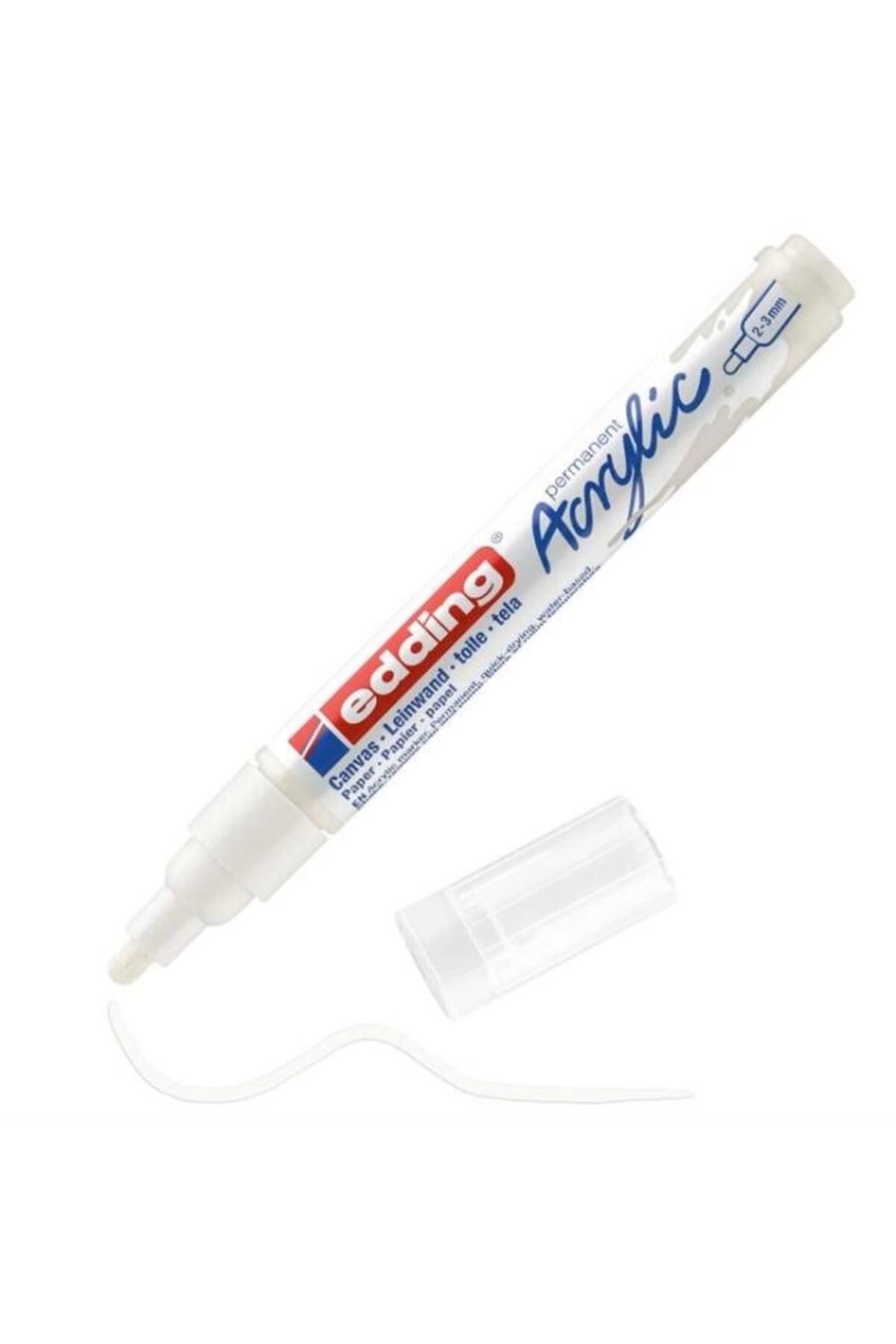 5100 Acrylic 2-3mm Akrilik Markör Kalem Traffic White / 922