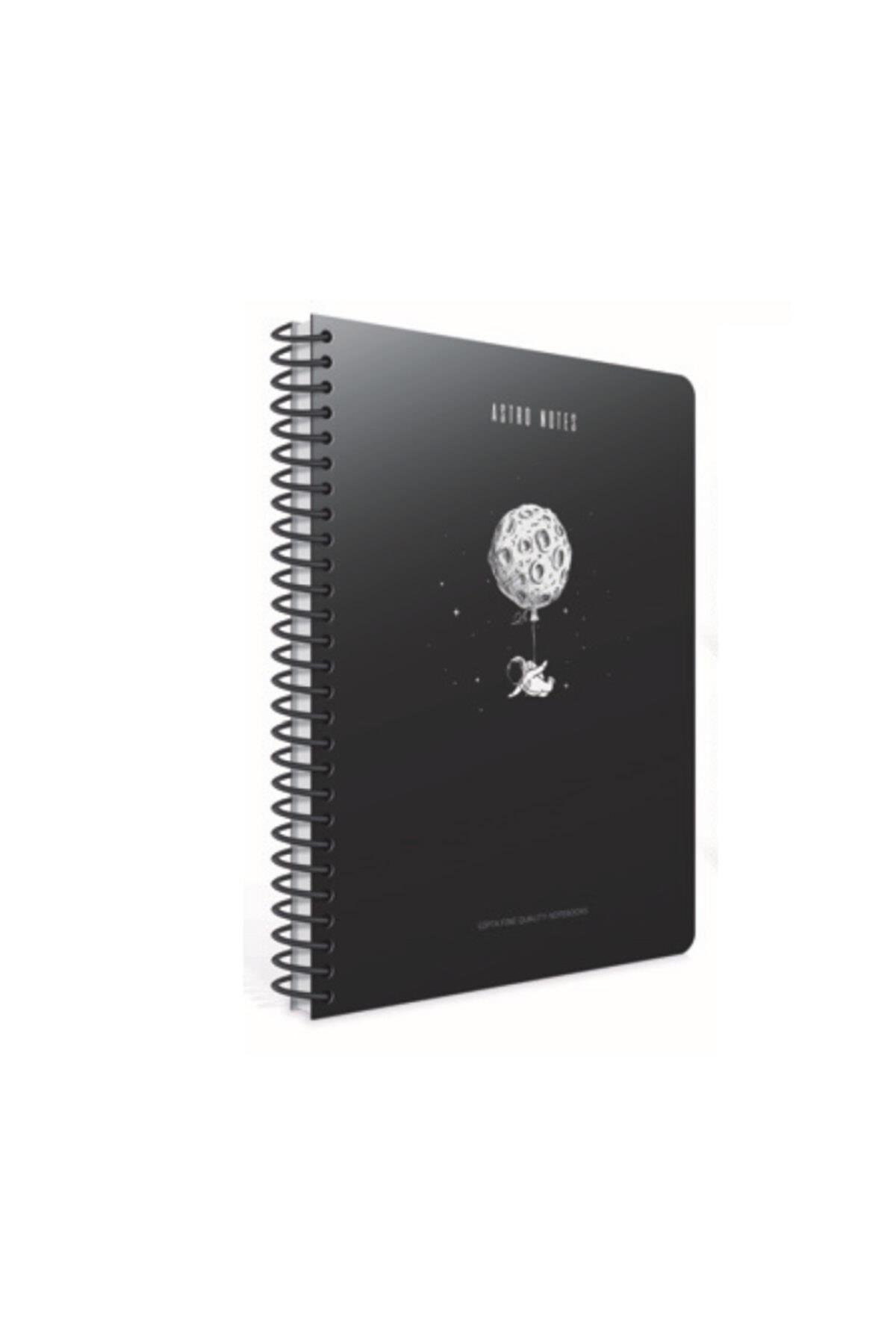 Astro Notes A4 100 Yaprak Çizgili Spiralli Karton Kapak Defter (5414)