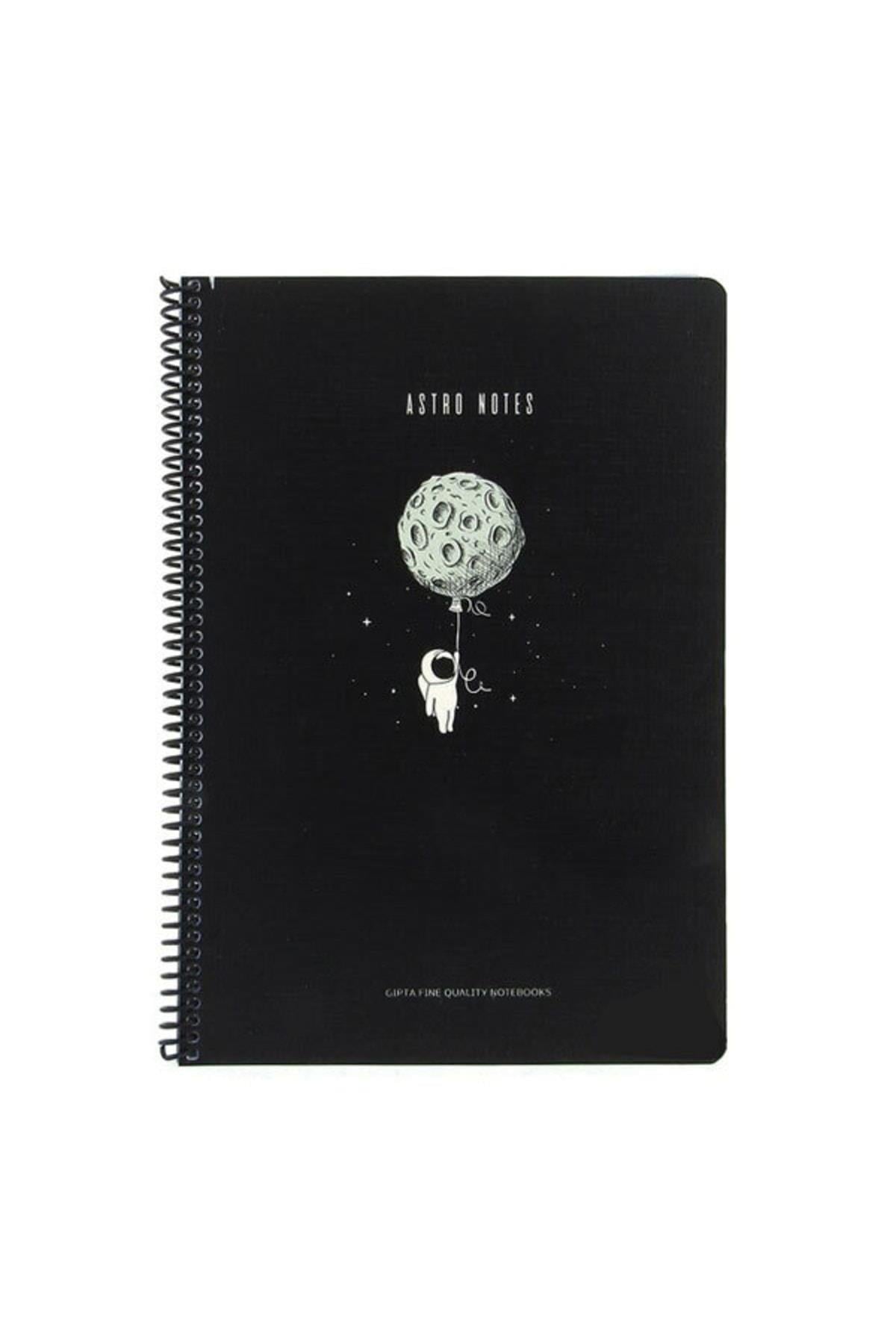 Astro Notes Spiralli Karton Kapak Defter A4 Çizgili