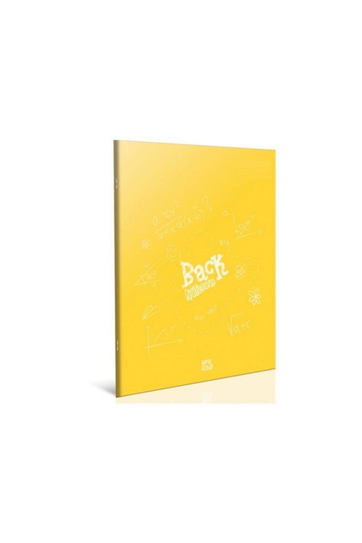 Back A4 Tel Dikiş Pp Kapak Defter 100 Yaprak Kareli (12 Li Paket) 4988