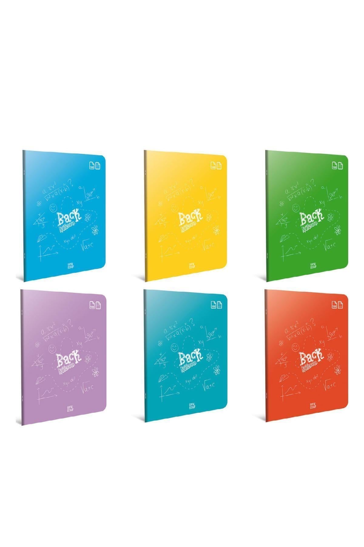 Back Tel Dikiş Pp Kpk Defter A4 80 Ypr Kareli