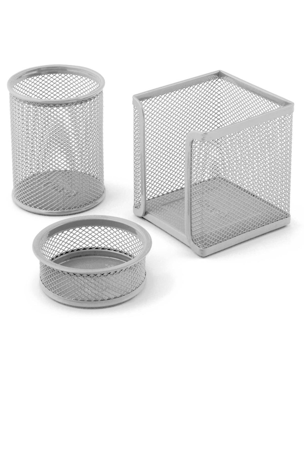 BİON PERFORE ÜÇLÜ SET 9305 SİLVER (PREMİUM)