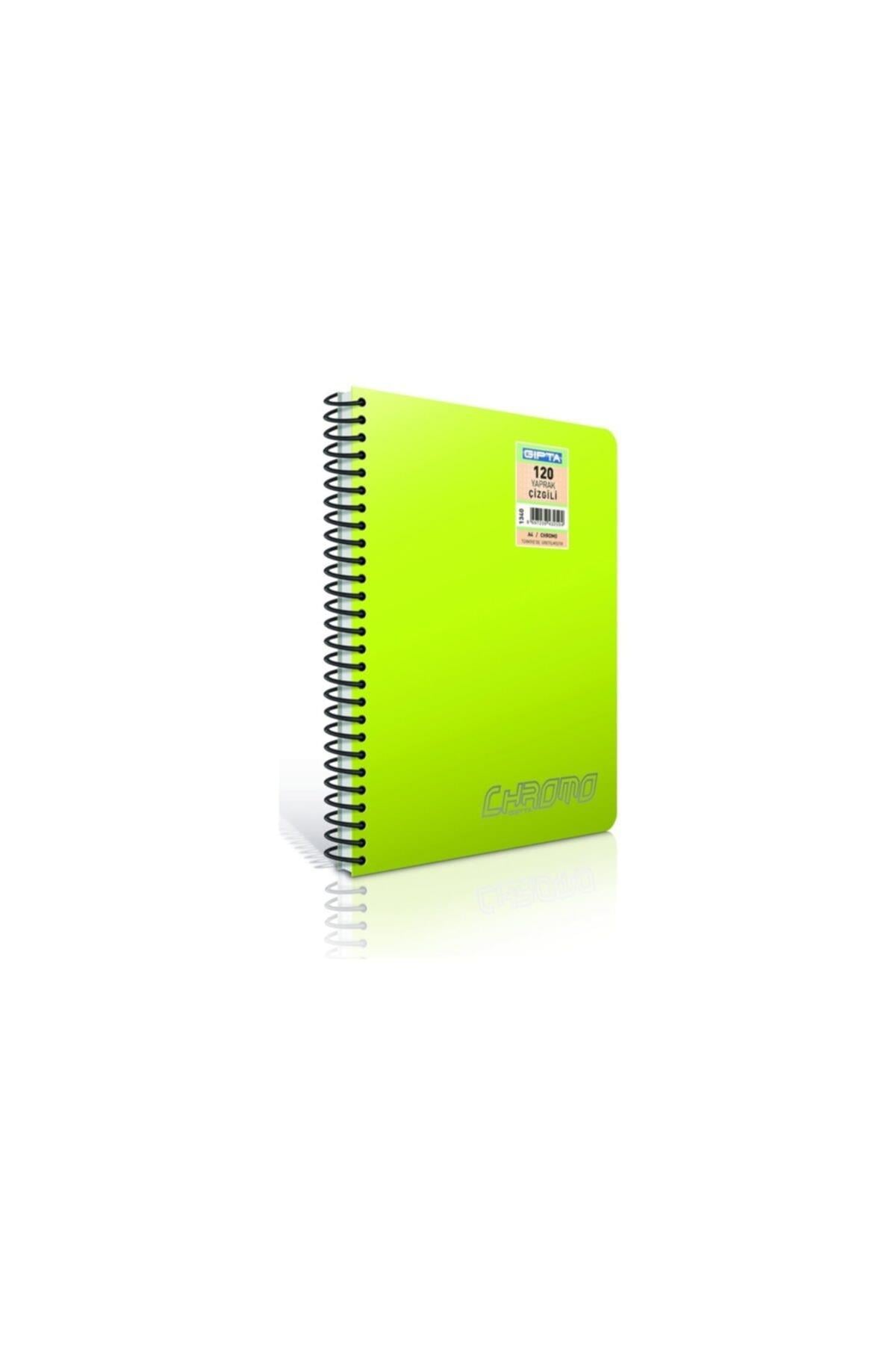 Chromo (a4) 120 Yp. Pp Kapak Spiralli Defter - Kareli (1341)
