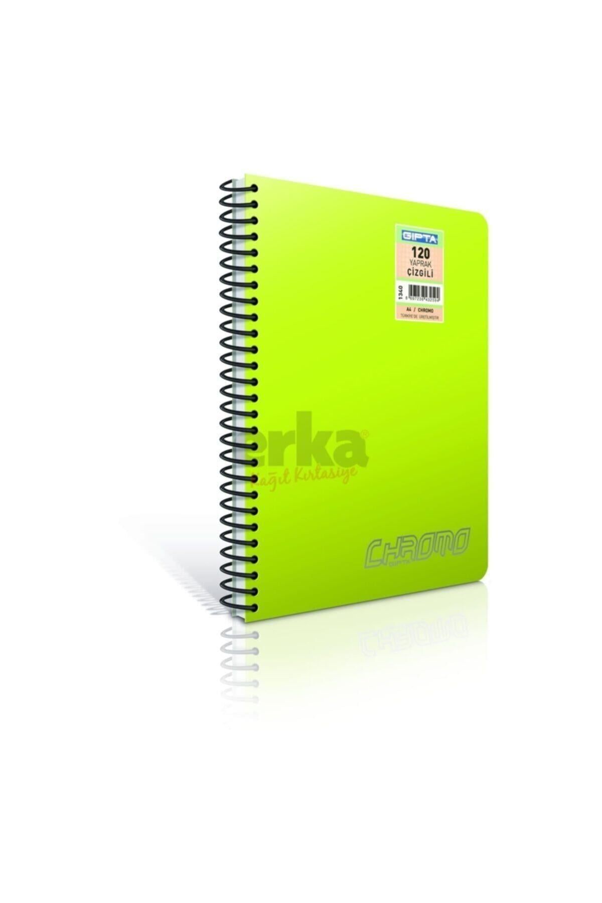 Chromo Spiralli Pp Kapak Defter A5 Çizgili 100yp 2311