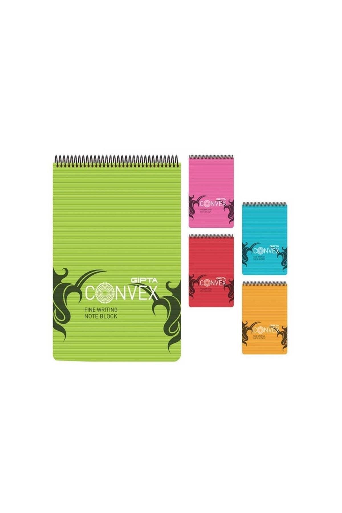 Convex Sp.pp.kapak Blok A5 - 100 Yaprak Kare