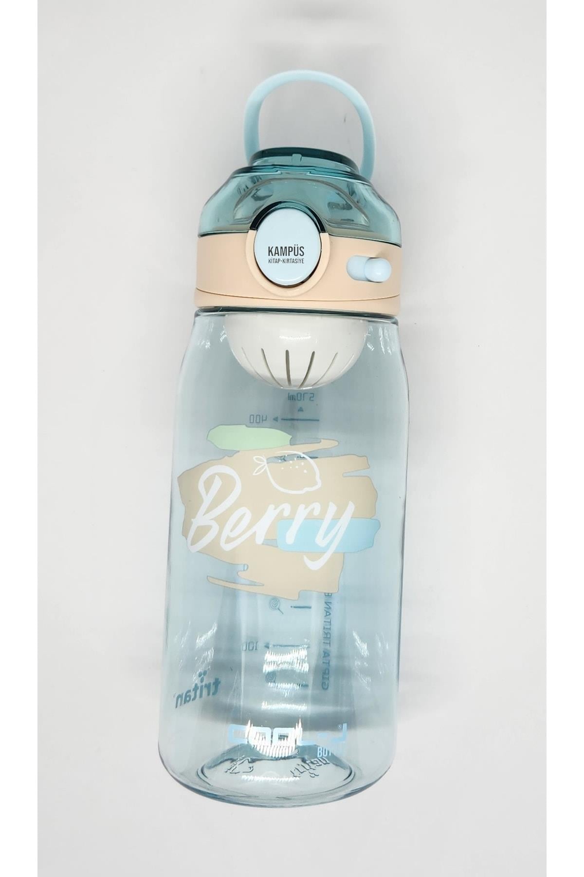 Cool-J Ping 570ml Mavi-Soft Pembe Berry Kilitli Tritan K7541 Matara