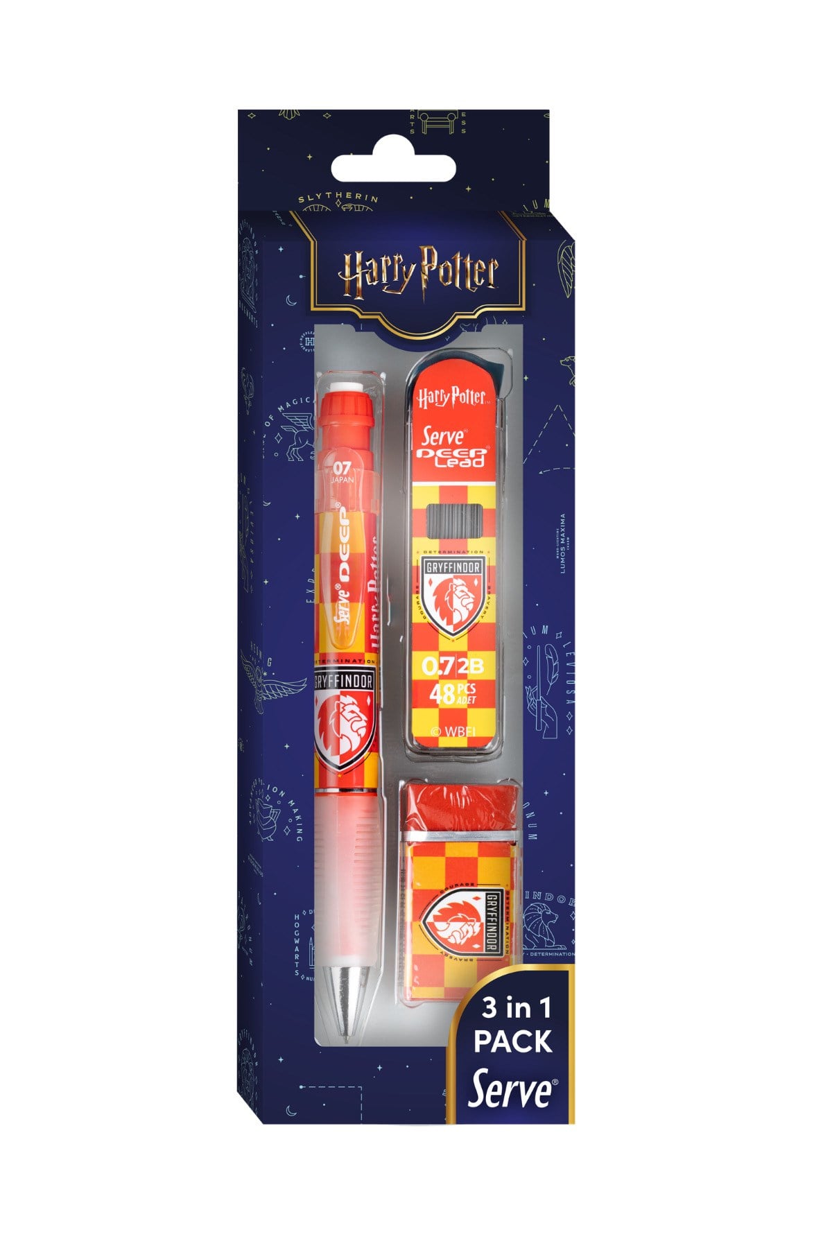 Deep Harry Potter Damalı 3'lü Set