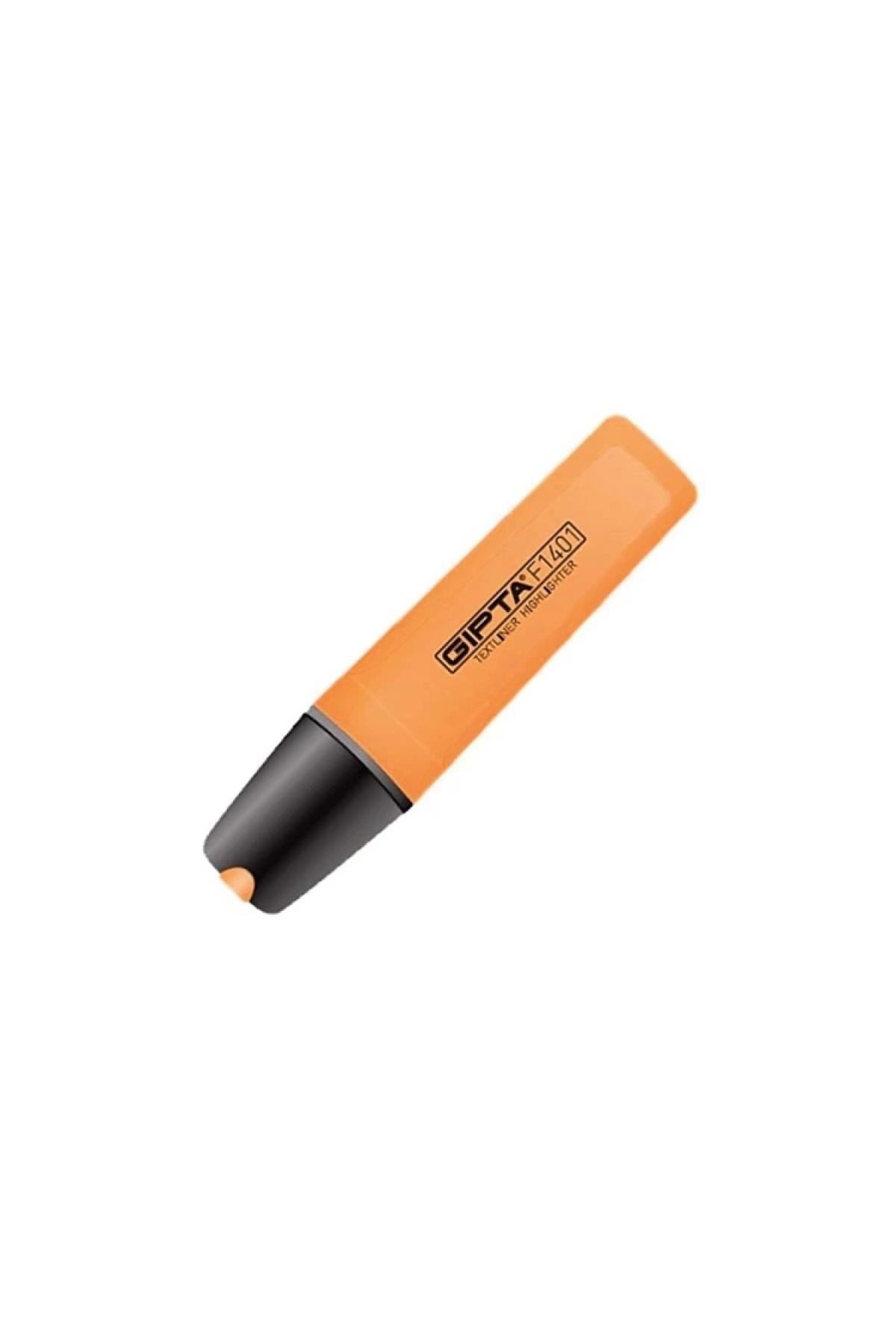 F1453 HIGHLIGHTER FOSFORLU KALEM PASTEL TURUNCU