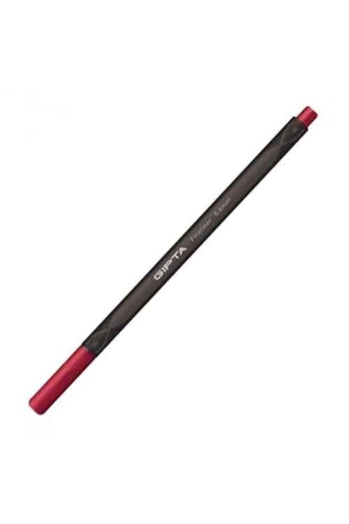 Fineliner 0.4 Mm Üçgen Bordo Kalem