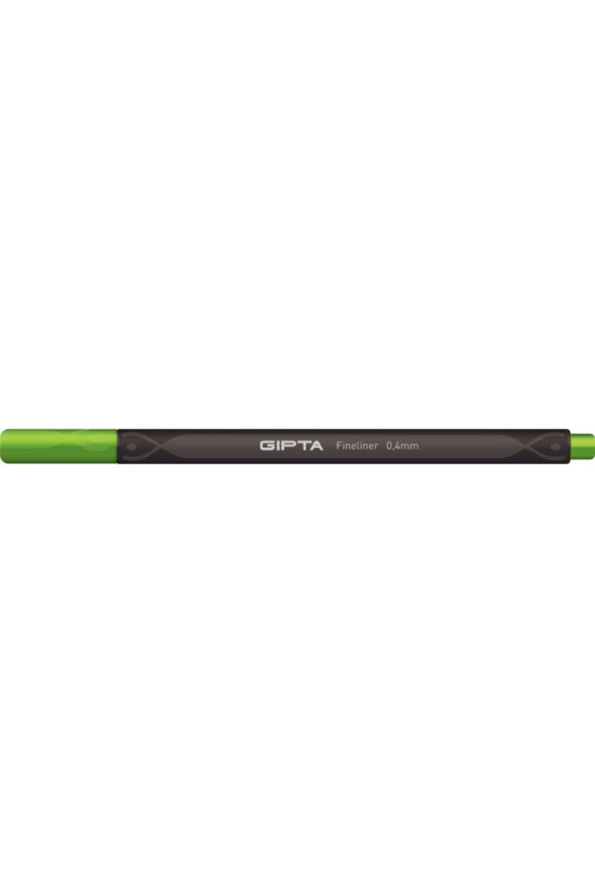 Fineliner Keçe Uç Kalem 0,4 Mm Üçgen Yeşil 4-k600017-5001