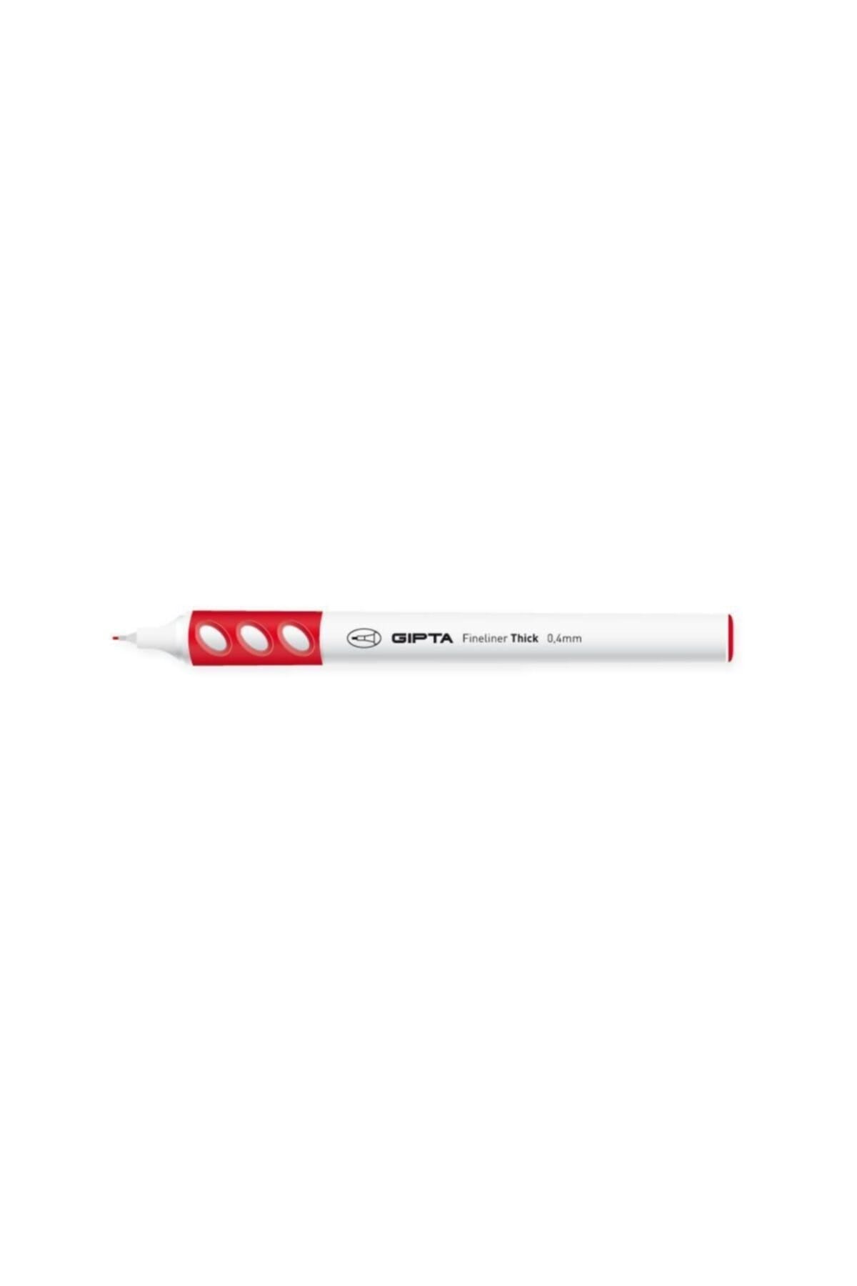 Fineliner Thick 0.4 Mm Kırmızı Kalem