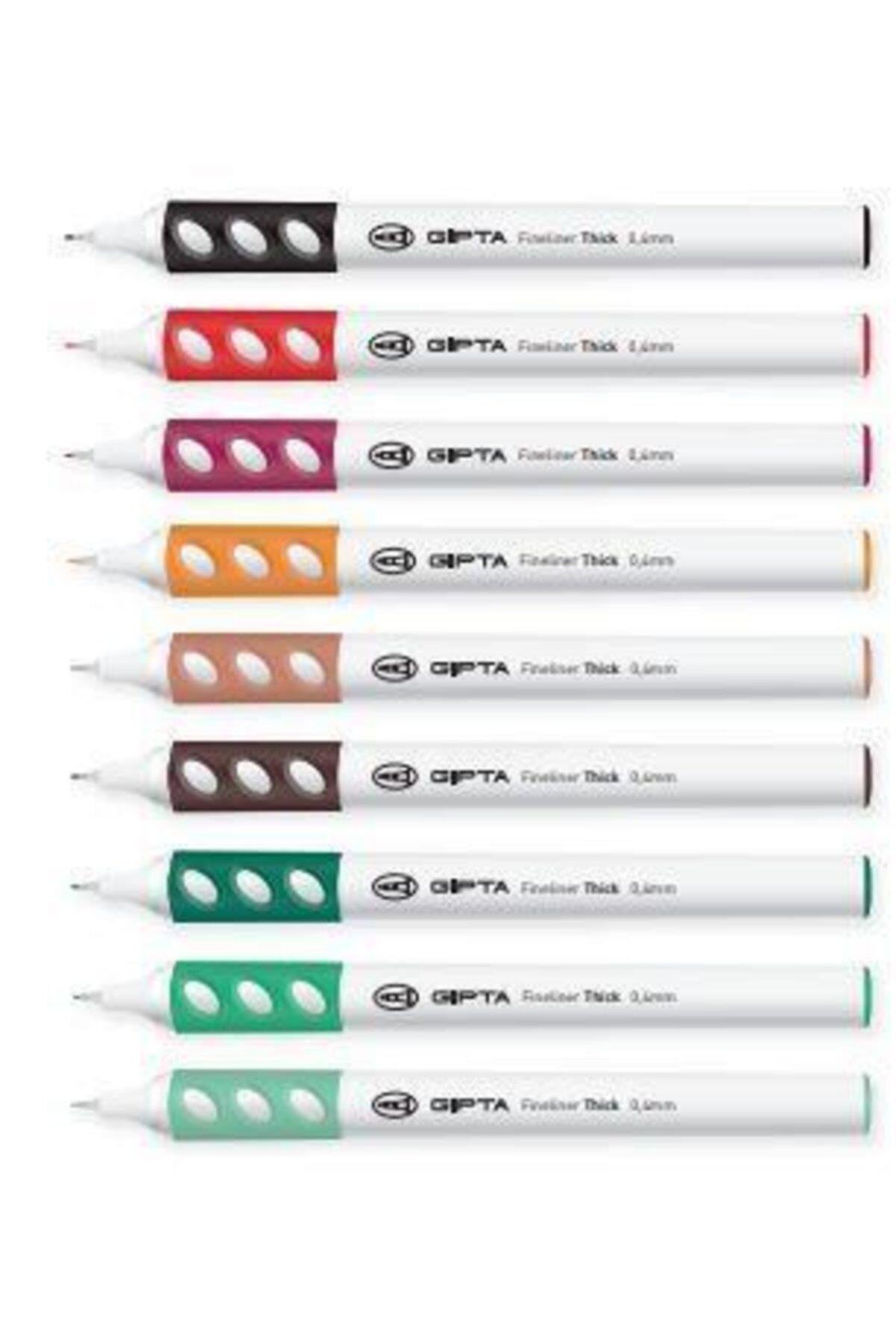Fineliner Thick 0,4 Mm Keçeli Uçlu Stabilo Kalem Siyah