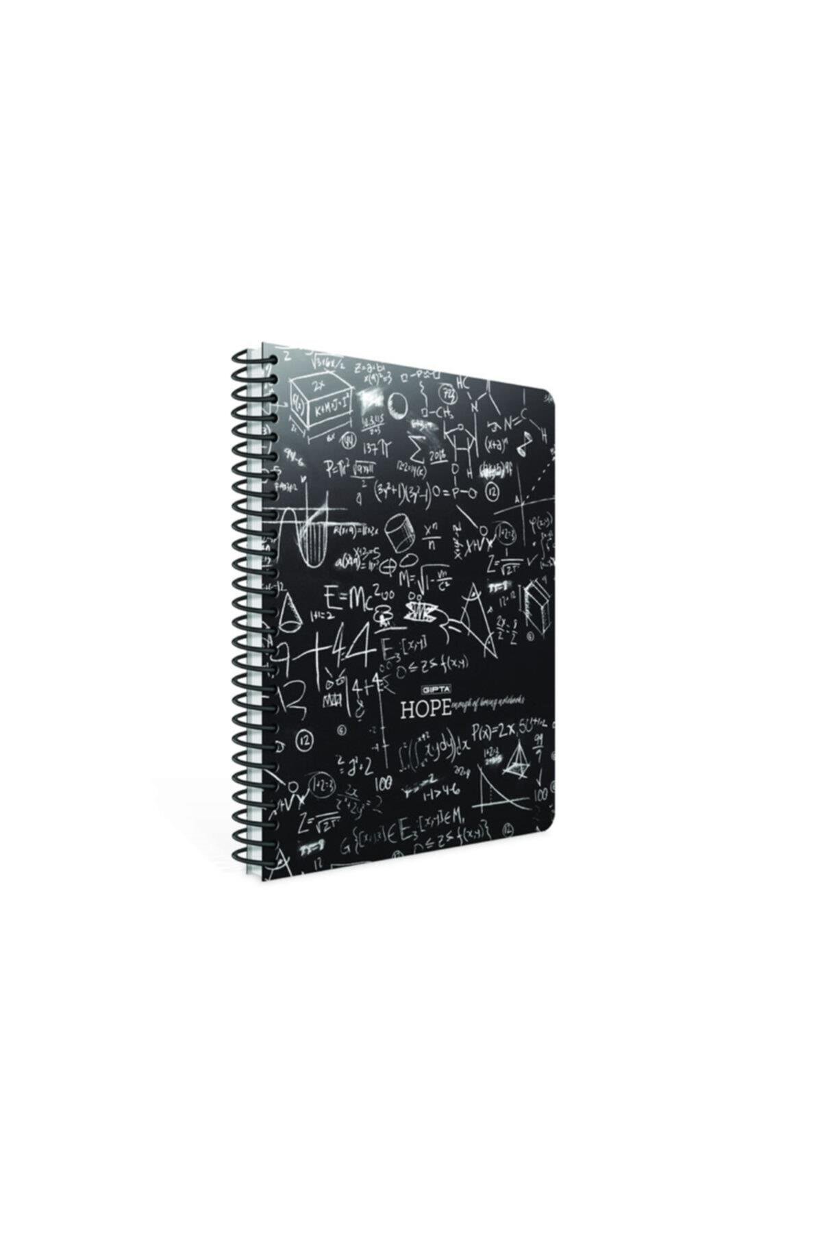 Hope Defter Spiralli Karton Kapak 18,5x26 100 Yaprak Kareli