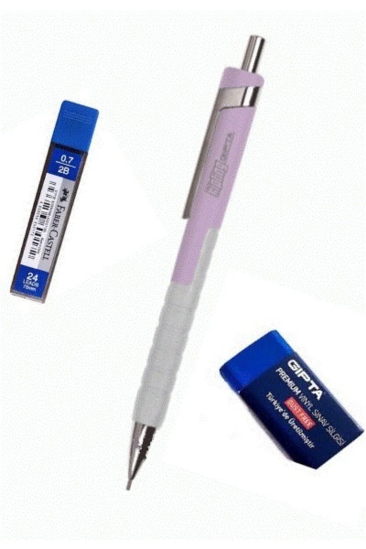 Kipling 0,7 Versatil Kalem, Sınav Silgisi, Faber Castell 24 Lü 0,7 Uç.