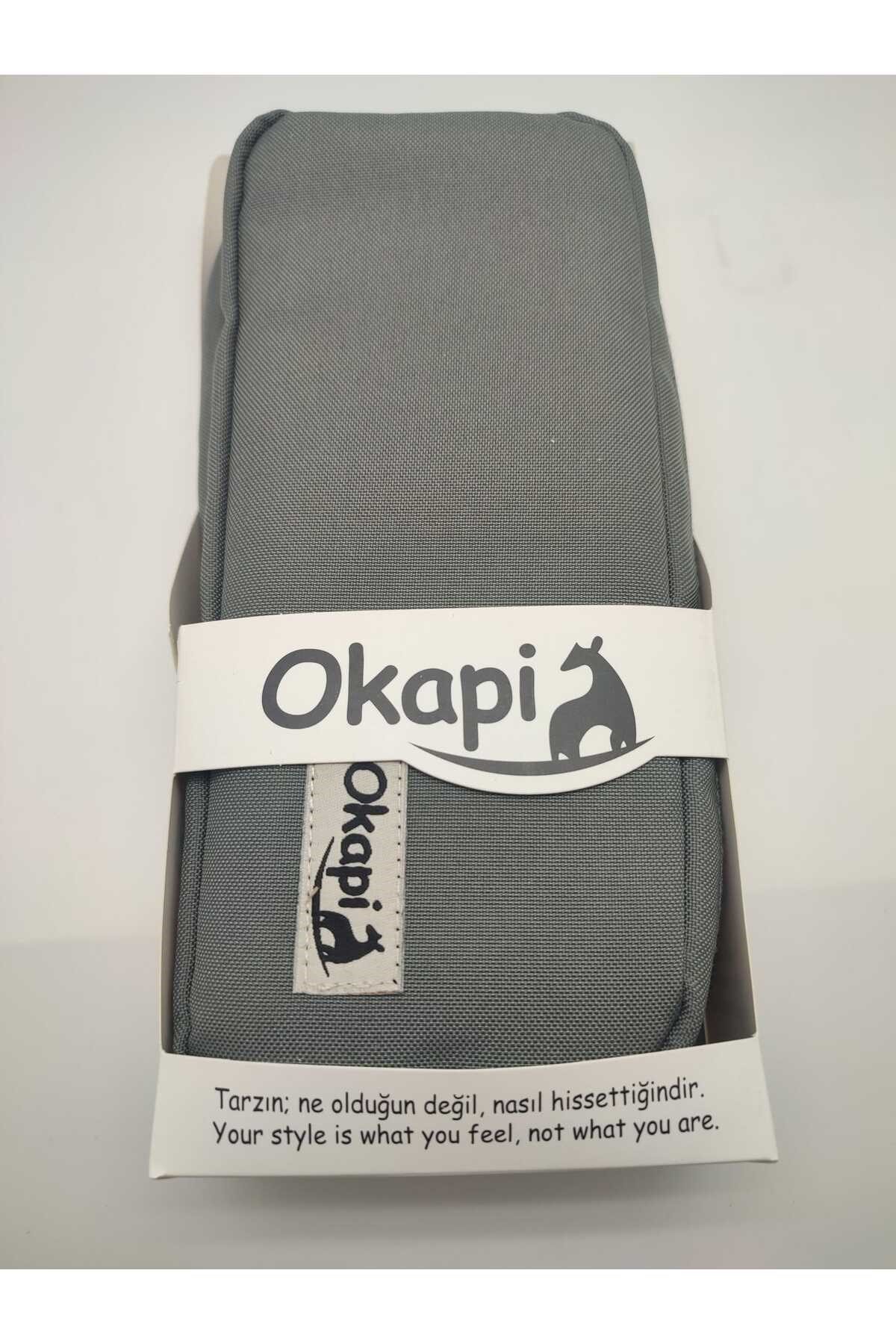 (OKP-108/R) KALEM ÇANTASI GRİ