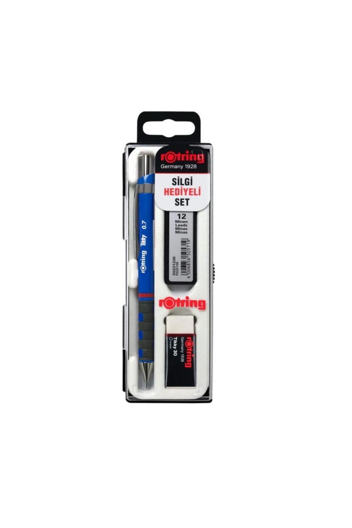 Okul Seti Versatil+Min Silgi Hediyeli 0.7 MM Mavi RO-KK07-07M
