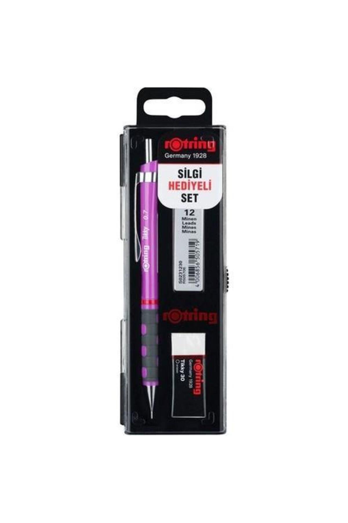 Okul Seti Versatil+Min Silgi Hediyeli 0.7 MM Mor RO-KK07-07MO
