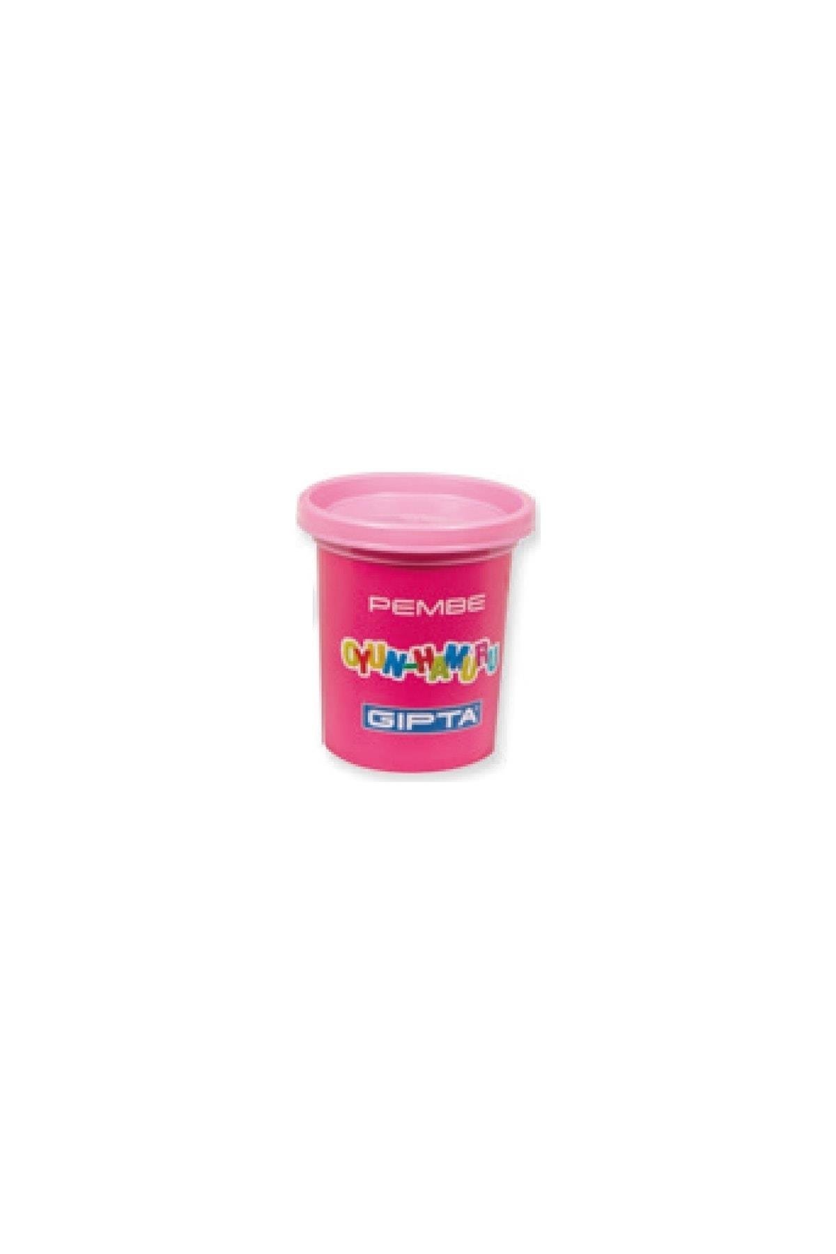 Oyun Hamuru 120 Gram Tek Renk Pembe (12 Li Paket) K8306