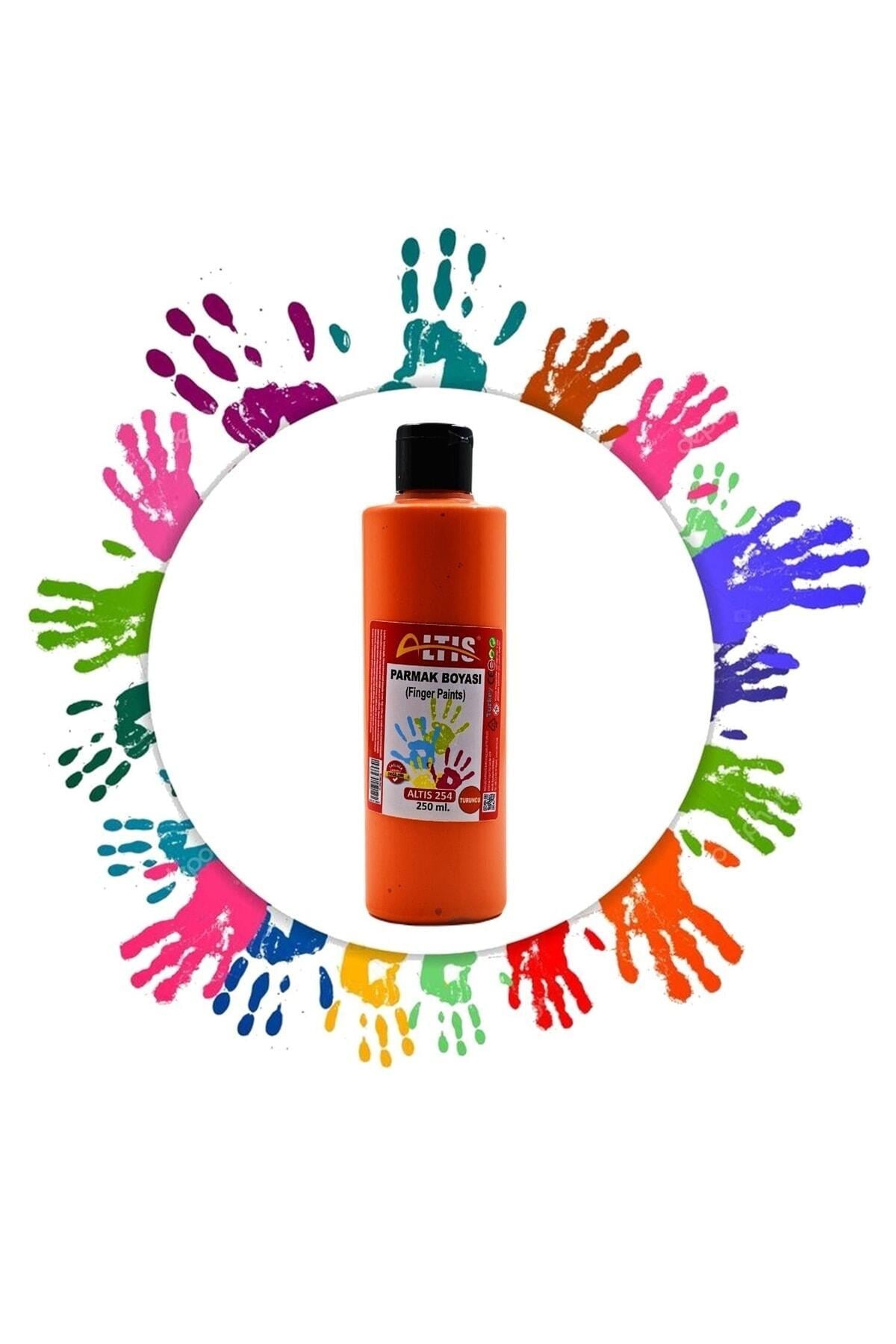 Parmak Boyası 250 Ml. -turuncu
