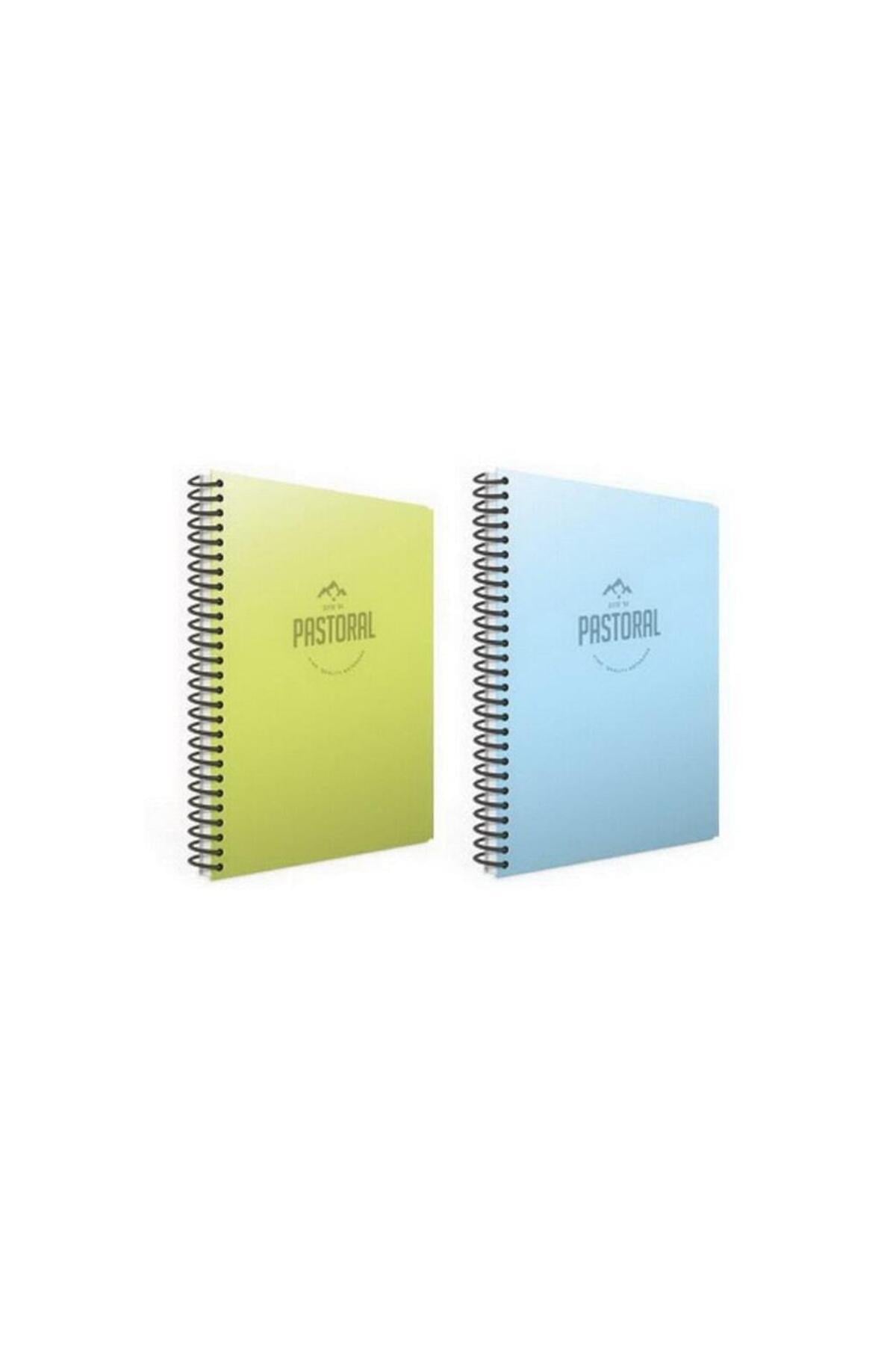 Pastoral 96 Yp. A4 Spiralli Pp. Kapak Defter 1 Kareli 1 Çizgili